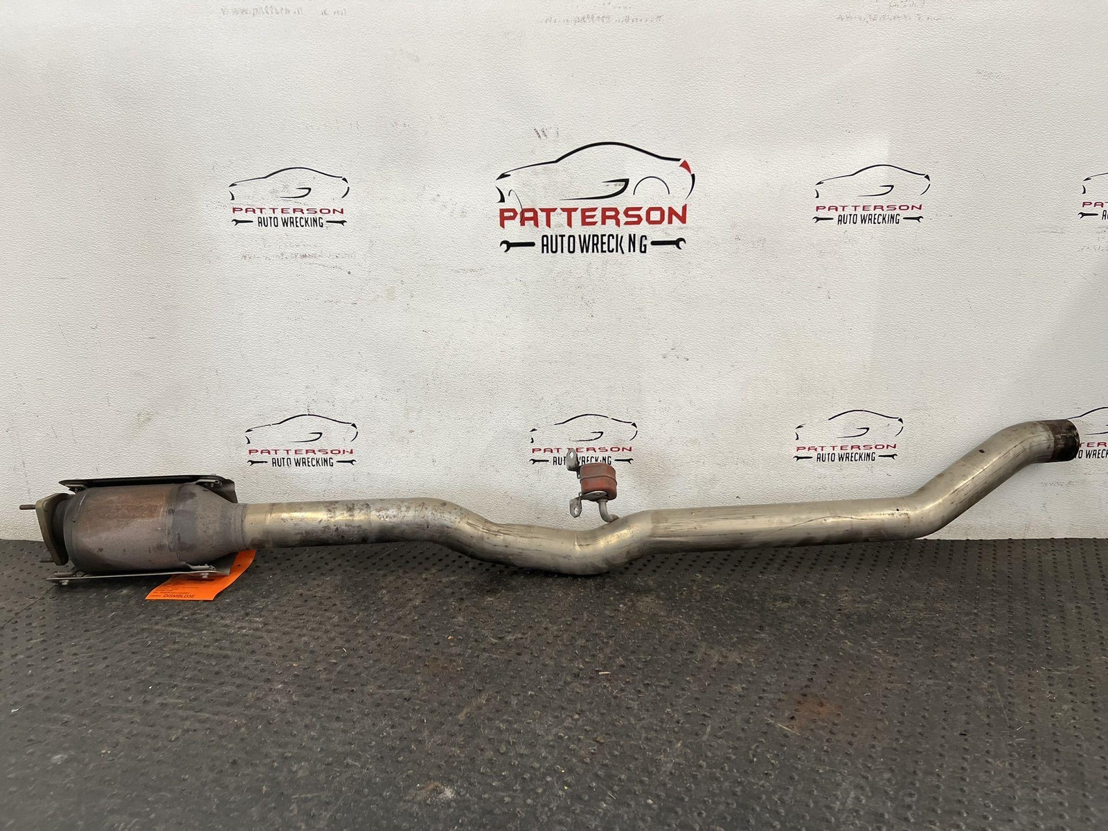 03-10 BENTLEY CONTINENTAL GT REAR PASSENGER EXHAUST TAIL MID DOWN PIPE MUFFLER
