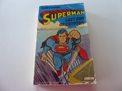 SUPERMAN - LAST SON OF KRYPTON 1978 ELLIOT S. MAGGIN SCARCE