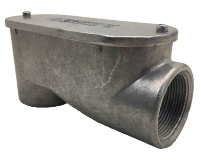 SLAY-150A APPLETON 1-1/2 INCH THREADED ALUMINUM CONDUIT ELBOW