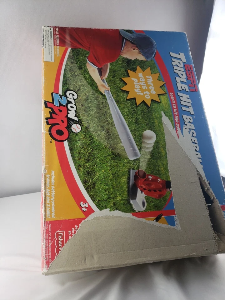 ESPN triple hit baseball  " Grow 2 Pro" Fisher Price - Image 3 of 4