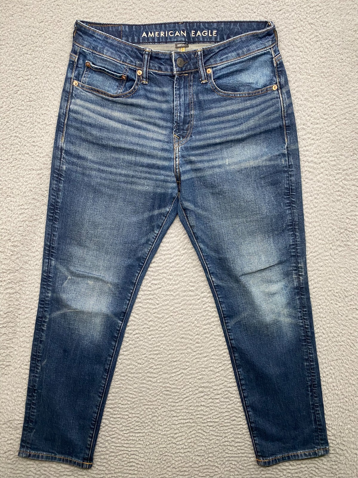 American Eagle Airflex + Athletic Fit Jeans Men's Size 31×30 Actual 32×