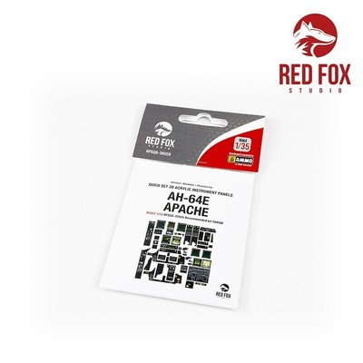 Red Fox1/35 AH-64E Apache (for Takom kit) RFSQS-35025