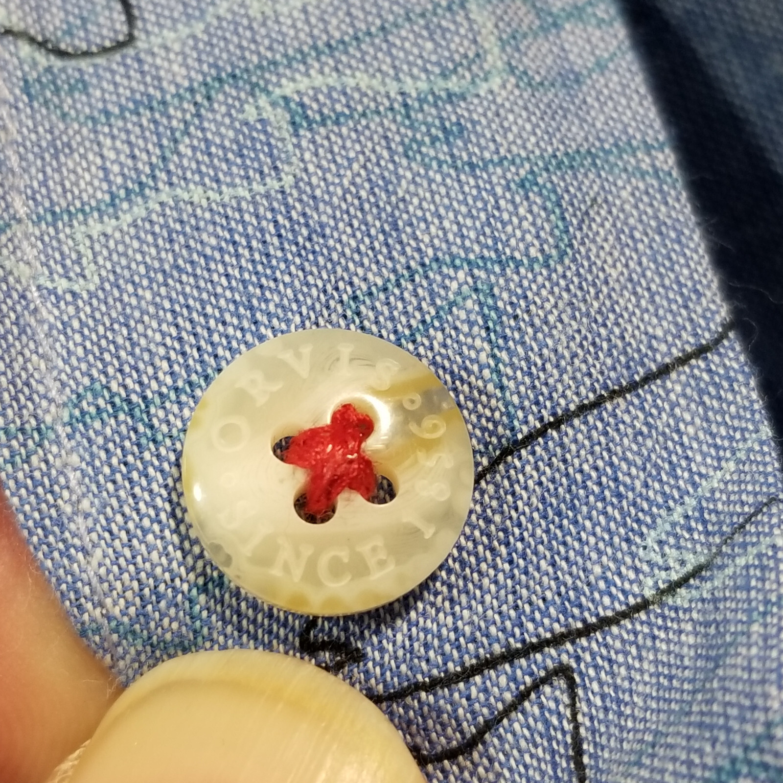 VTG ORVIS TROUT BUM BUTTON DOWN SHIRT FISHING FLYFISH… Gem