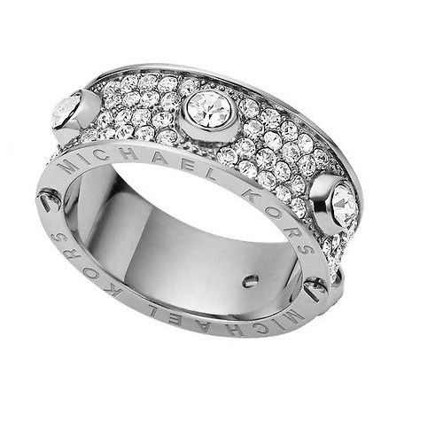 michael kors silver ring