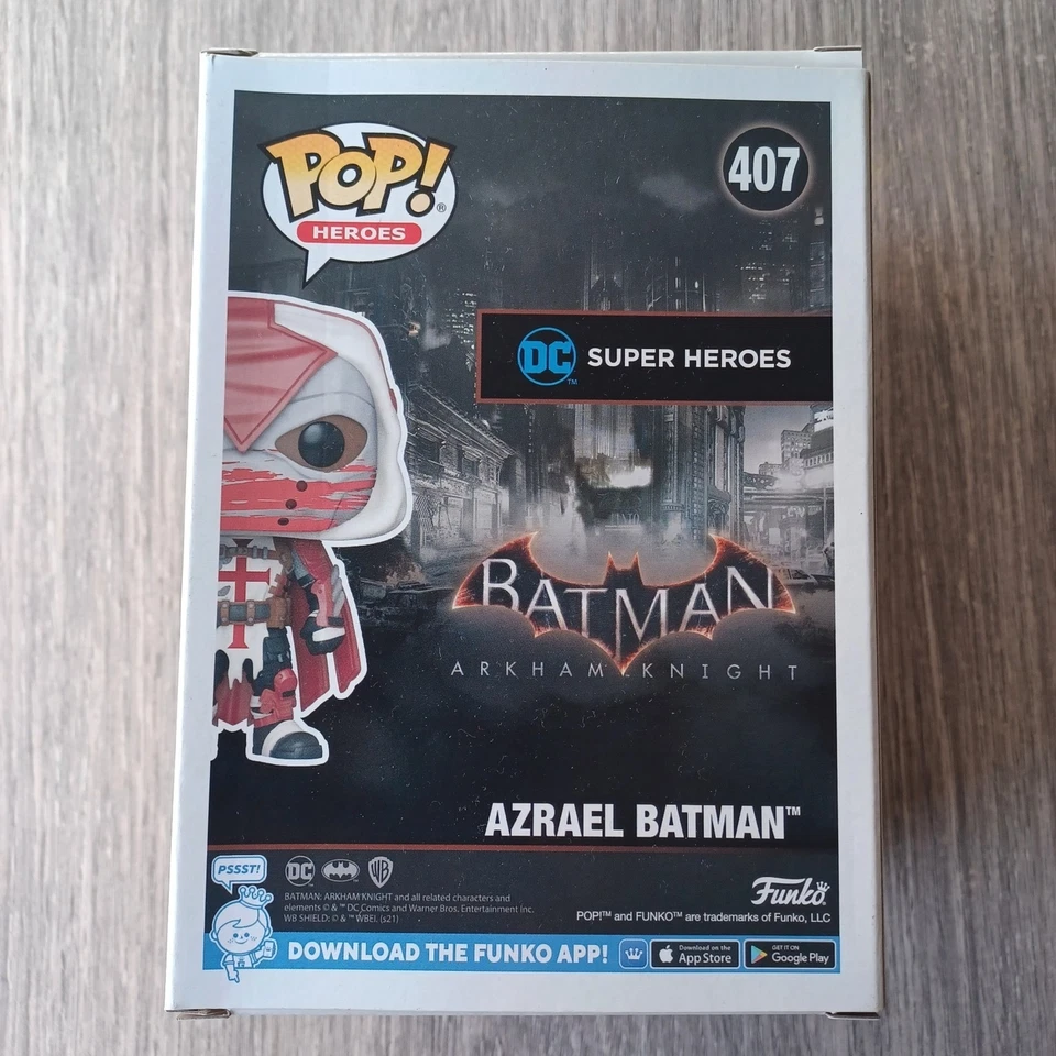 Funko Pop Heroes Arkham Knigh Batman Azrael Batman #407 Foto 2 de 4