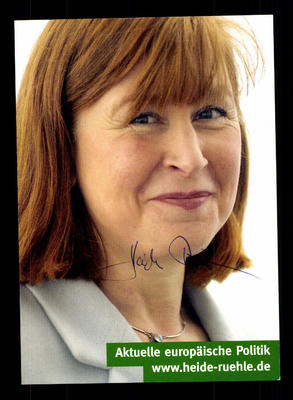 Heidi Ruehle Autogrammkarte Original Signiert  ## BC 90280