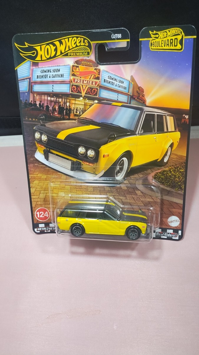 Hot Wheels Premium Datsun 510 Wagon HW Boulevard #124 Real Riders