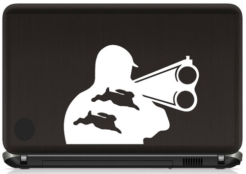 Calcomanía de caza caza caza caza escopeta cañón pegatina coche camión furgoneta SUV pistola BG1011 - Imagen 5 de 7