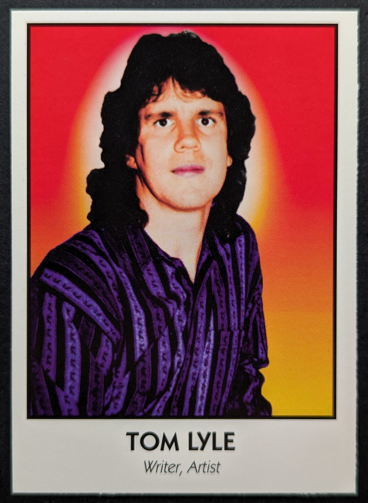 Tom Lyle 1992 Famous Comic Book Creators Card #63 (NM)