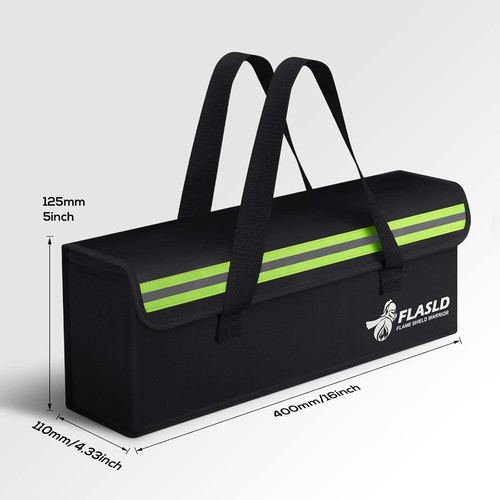 Feuerfeste Akku-Tasche 2er Set | Lipo Lagerung & Laden - Bild 4 von 9