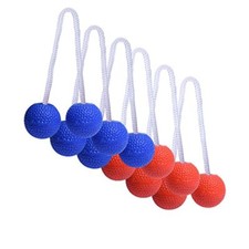 Ladder Toss Ball Replacement Ladder Ball Toss Game Balls Set - 6 Bolas