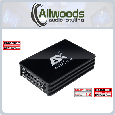 ESX Q-FOURv3 4CH Class D Digital Micro amplifier 480w rms