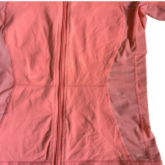 Lululemon Rare Orange Pop Catch Me Air Forme Jacket US 10 - Imagem 4 de 4