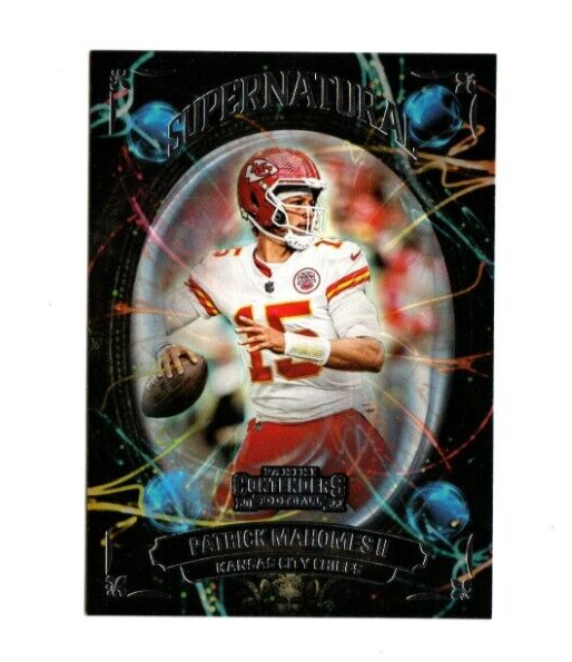 2022 Panini Contenders Patrick Mahomes II SUPERNATURAL SN-PMA | eBay
