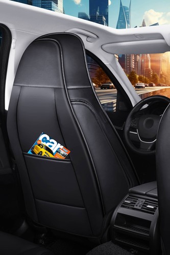 Nio ET5 EL7 ET7 Baujahr ab 2022 kompatible Schonbezüge in Schwarz / Blau DS5 - Bild 9 von 10
