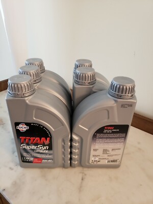 Pack De 2x5 Litros De Aceite Motor Fuchs Titan SuperSyn 5W-40 – Válido Para VW 502.00/505.00 Y MB 229.3