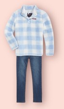 NEW Vineyard Vines Girls Sherpa Pullover Size XL 16