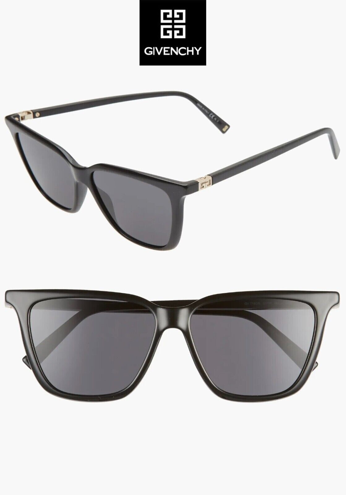 Givenchy Shiny Cat Eye Sunglasses GV7160S in Rose Gold-image