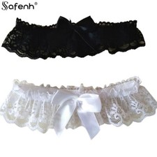 Lace Floral Leg Garter - Bowknot Wedding Party Cosplay Women Belt Suspender 1PC
