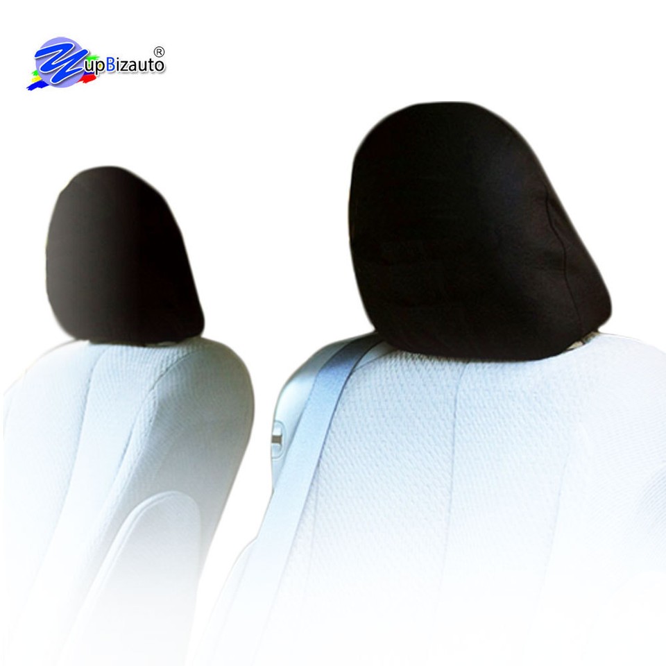 2-Pack Halloween Funny Car Headrest Covers - Stretch Decorative Seat Pillow Covers For Cars & Trucks