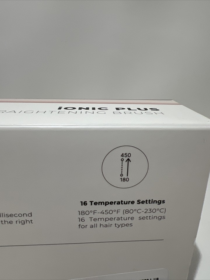 TYMO Ionic Plus Hair Straightener Hair Straightening Brush eBay