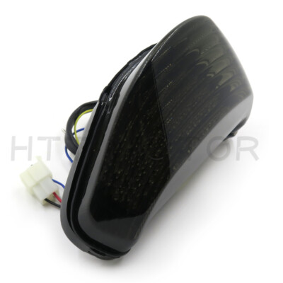 Smoke 00-05 Ninja Zx12R Zx1200 Tail Light Brake Light Turn