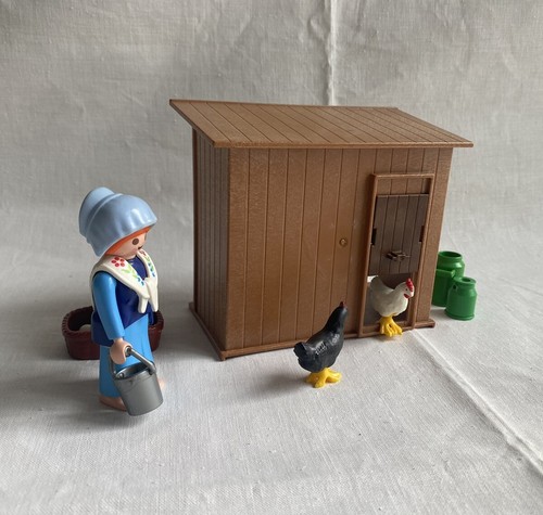 Playmobil 4492 | Hühnerstall mit Hühnerfrau Bauernhof - Bild 4 von 6