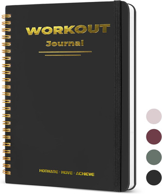 Undated Fitness Workout Journal for Men & Women, A5(8.5'' x 6.7'') Fitness Journal
