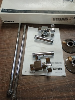 #ad #ad Kohler K 7605 P CP 3 8quot; NPT Water Supply Angle Stop Valve $35.00