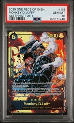Monkey D. Luffy 118 Alternate Art Secret Rare Royal Blood (OP10)