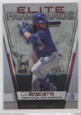 2019 Bowman Chrome Elite Farmhands Bo Bichette #EF-BB 1b8