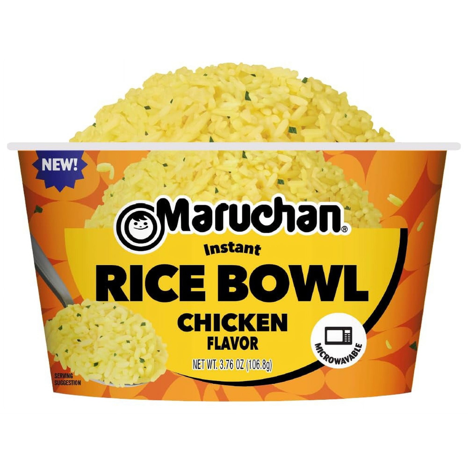 3x Maruchan Chicken Rice Bowl Instant Microwaveable Meal Food Go 376oz 4790₽
