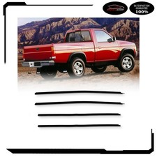 For 1986-1994 Nissan Hardbody Pickup D21 4pc Front Window Molding Trim Seal Belt For 1986-1994 Nissan Hardbody Pickup D21 4pc Front Window Molding Trim Seal Belt