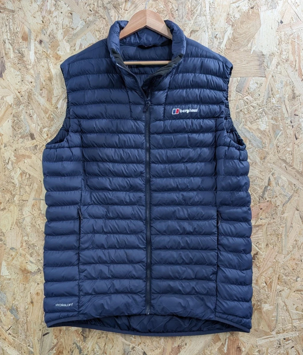 Berghaus Vaskye Gilet Isotherme Homme XXL Bleu - Neuf Avec Étiquettes