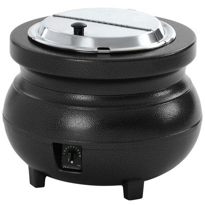 Vollrath 72175 Cayenne Colonial 11 Qt. Soup Rethermalizer Kettle with Black Fini