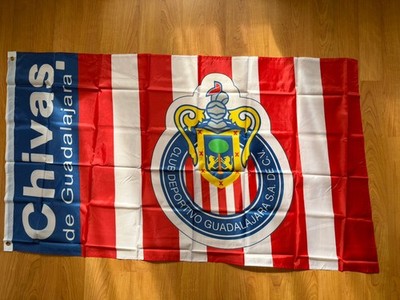Chivas Mexico Soccer Futbol Banner 3  x 5  Guadalajara Deportivo  Flag Nylon 