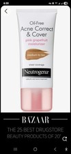 Neutrogena Acne Correct  Cover Sheer Medium to Tan RARE  HTF