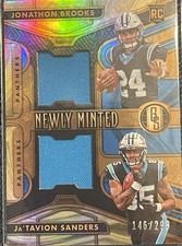 2024 Panini Gold Standard - Newly Minted Memorabilia Duals Jonathon Brooks,...