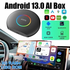 CB6 Android 13 AI Box Wireless Carplay Android Auto Adapter 8+128G 8 Core 4G LTE