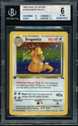 Pokemon 1999 Dragonite HOLO R Fossil 1st Edition BGS 6
