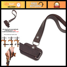 Handmade Leather Cane Strap - Stylish Wrist Strap for Canes  Walking Sticks