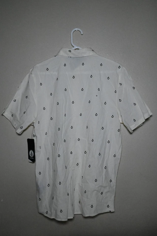 Camisa de manga corta con botones Volcom Patterson talla grande nueva con etiquetas Foto 4 de 4