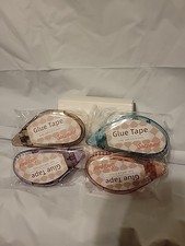 Double Sided Glue Tape Rollers 4 Pack Scrapbook Supplies for Crafts