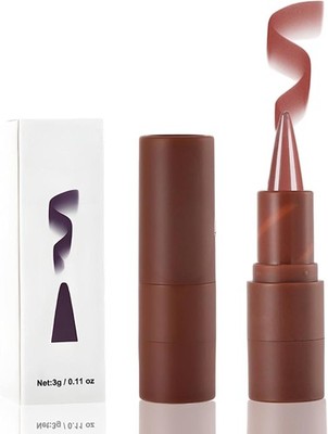 Nude Pink-Brown Matte Liquid Lipstick Waterproof Long-Lasting Velvet Lip