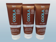 COOLA SUNLESS TAN FIRMING LOTION 2 OZ NWOB LOT OF 3