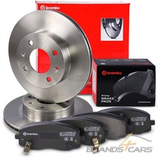 BREMBO BREMSSCHEIBEN + BELÄGE SATZ VORNE FÜR HYUNDAI I-10 1.0 1.1 1.2 BJ 08-13