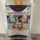 Karl-Anthony Towns 2025-26 Topps 3 #SS-KT Serendipitous Sigs /25 New York Knicks