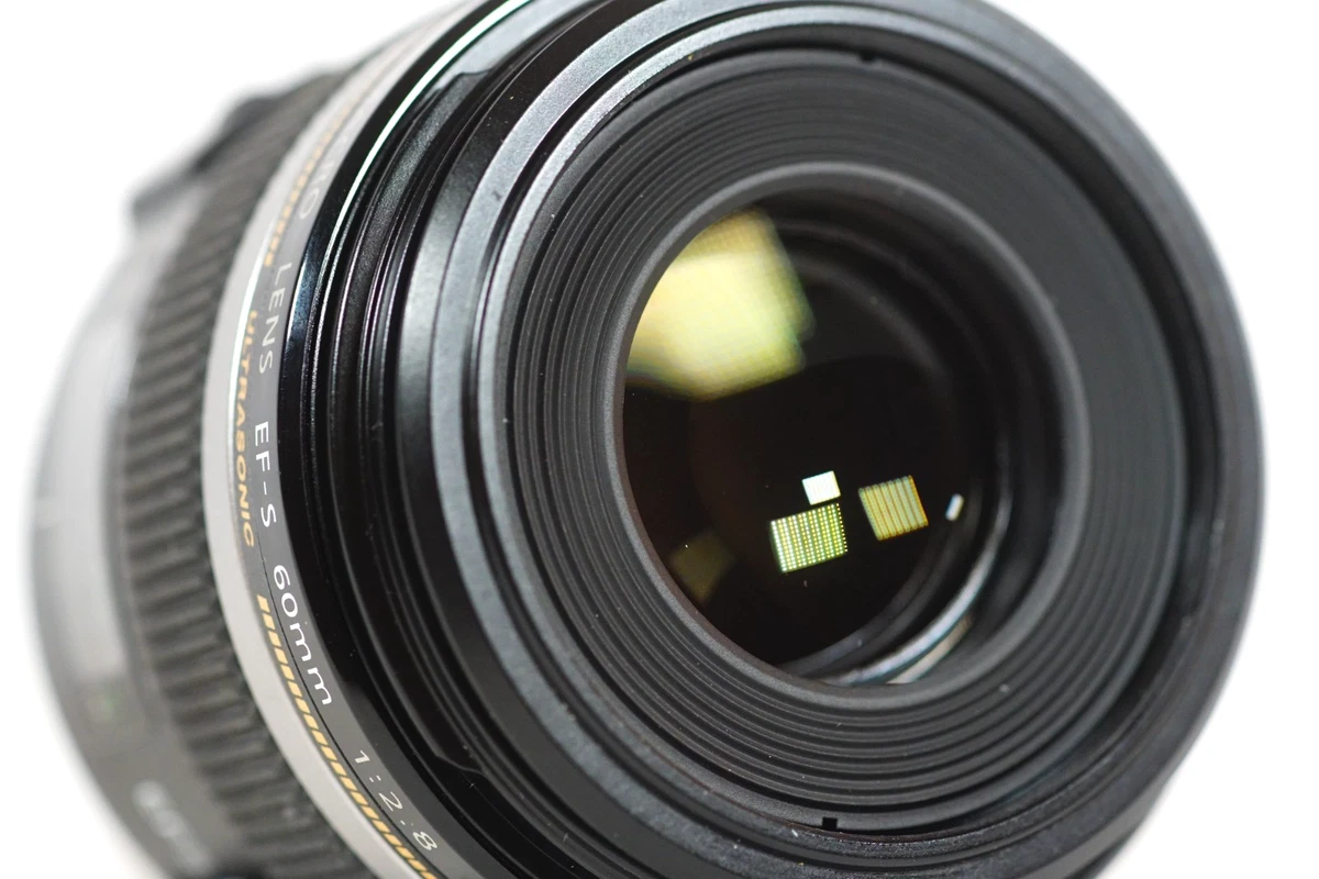 【ジャンク】EF-S 60mm F2.8 マクロ USM CANON CANON EF-S60mm f/2.8 Macro USM Lens - Refurbished - IRISLAB