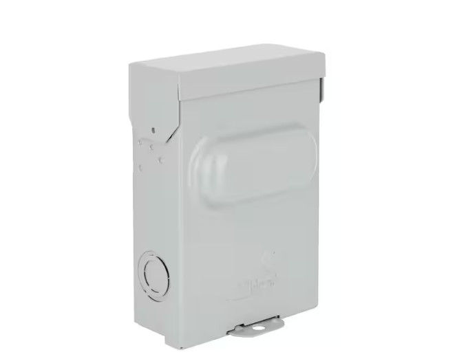 Midwest Electric 60 Amp 240-Volt Non-Fuse Metallic Outdoor AC Disconnect