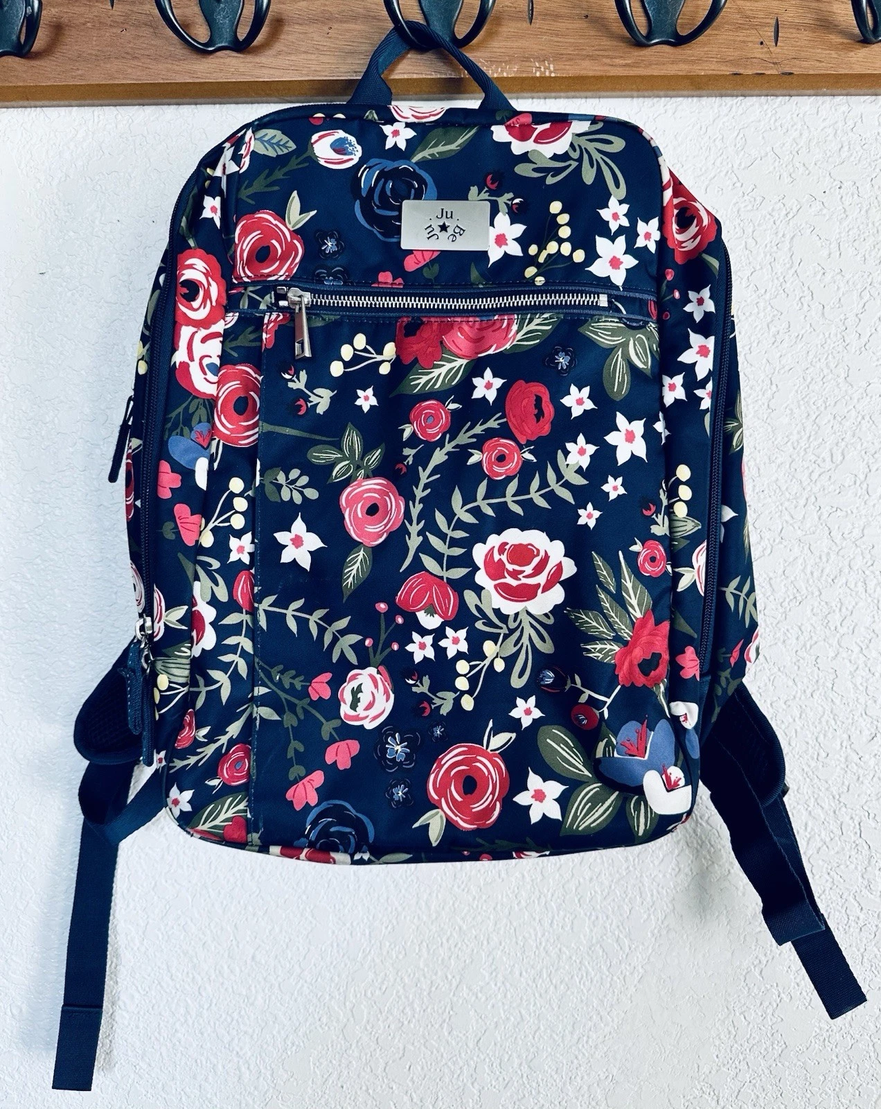 NWOT JuJuBe Ballad Midnight Posy Backpack Diaper Bag